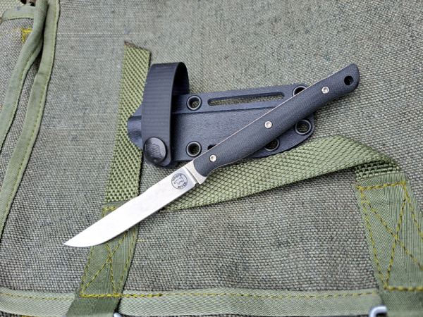 White River Knives Exodus 3 Micarta Canvas Black Kydex