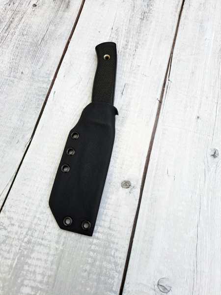 Custom Kydexscheide für Fällkniven F1 in Schwarz