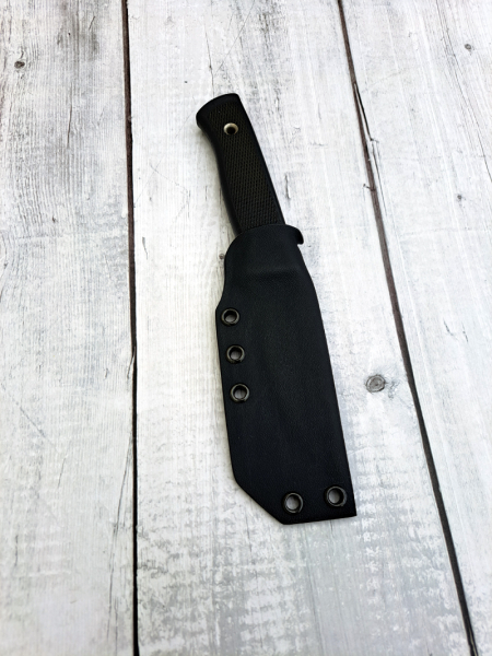 Custom Kydexscheide für Fällkniven F1 in Schwarz