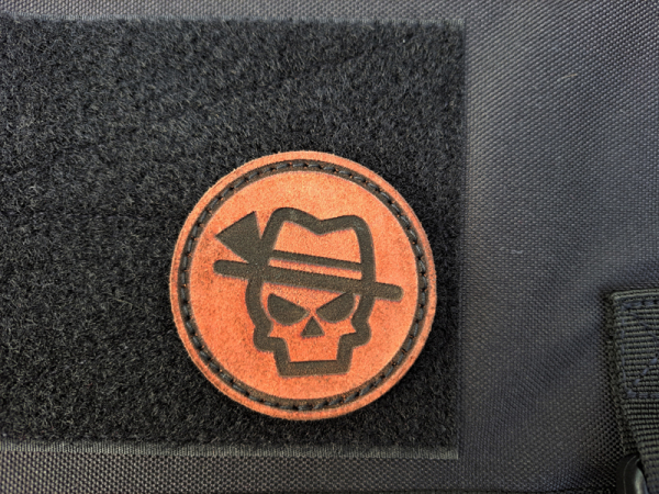 Oberland Arms Tactical Sepp Patch aus Büffelleder Braun