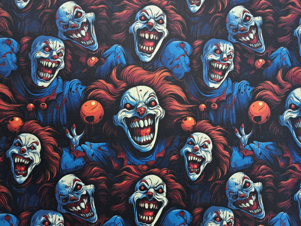 Kydex Scary Clown infused 2mm 30x30