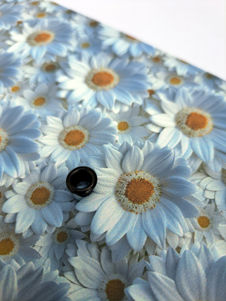 Kydex Modern Daisy infused thermoplastischer Kunststoff