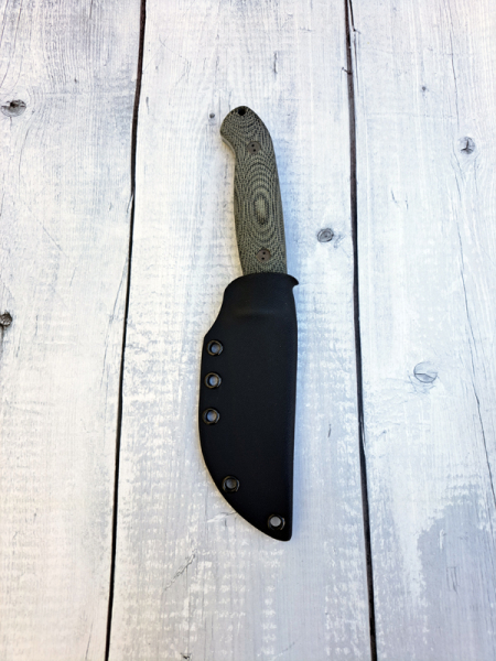 Custom Kydexscheide für Bradford Guardian 4.5 in Schwarz