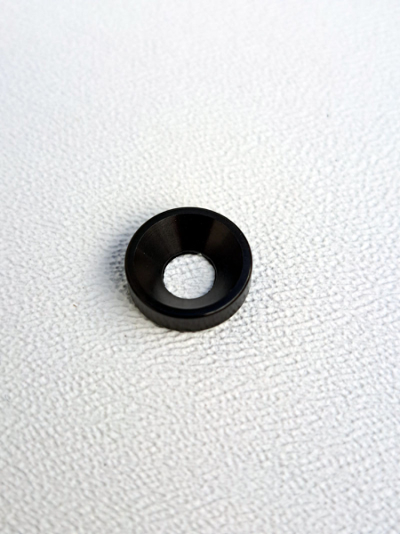 Finishing Washers Countersunk Alu Black