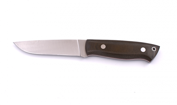 Brisa EnZo Trapper 115 F Elmax Micarta Grün