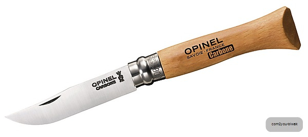 Opinel-Messer, Größe 6, nicht rostfrei