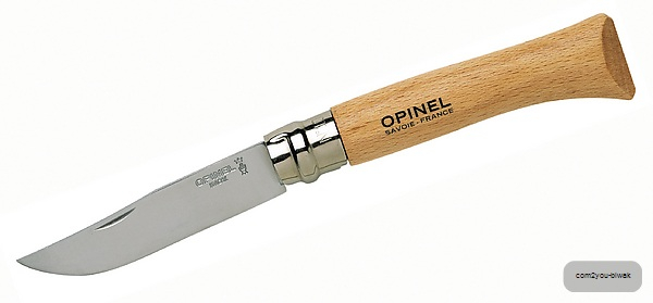 Opinel-Messer, Größe 10, rostfrei