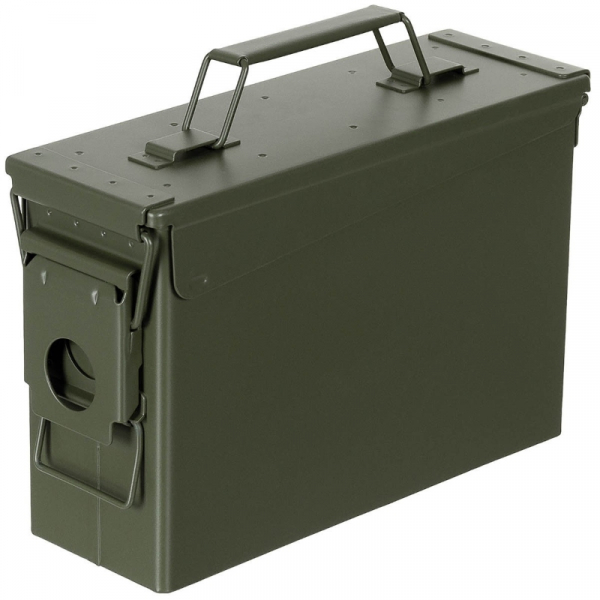 US Munitionskiste Cal. 30 mm M19A1 Metall oliv