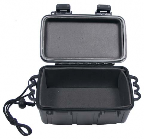 Kunststoff-Box wasserdicht schwarz