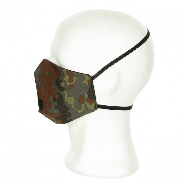 Mund- und Nasenmaske flecktarn
