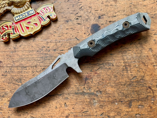 Dawson Knives Harvester Monsoon Gray Magnacut