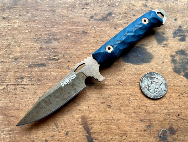 Dawson Knives Smuggler GEN2 Copper Blue Magnacut Dawson Knives Smuggler GEN2 Copper Blue Magnacut