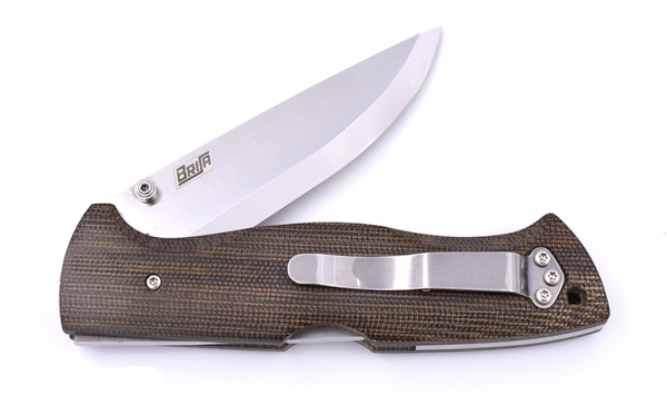 Brisa EnZo Borka 90 N690 SC Micarta Green