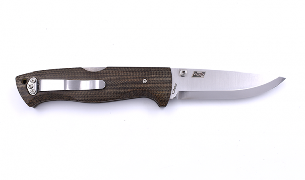Brisa EnZo Borka 90 N690 SC Micarta Green