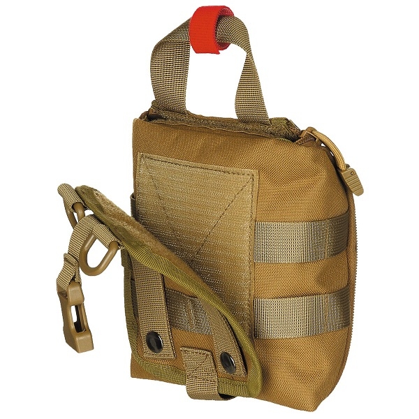 Tasche Erste-Hilfe klein MOLLE coyote tan edc
