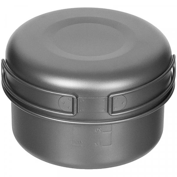 Fox Outdoor Titan Kochgeschirr-Set Klappgriffe 5 teilig
