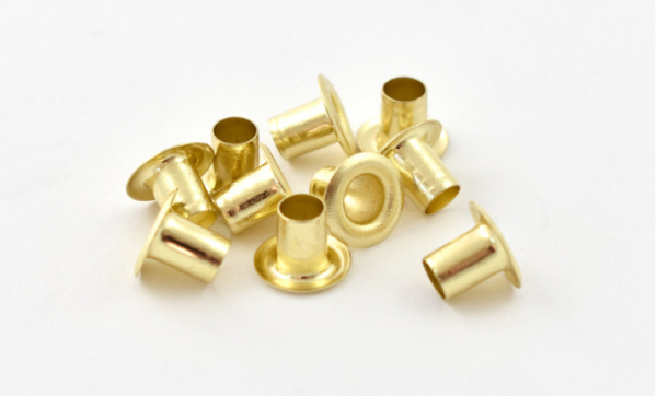 Nieten Oese Kydex Brass 6x4mm / 10 Stück - 3779