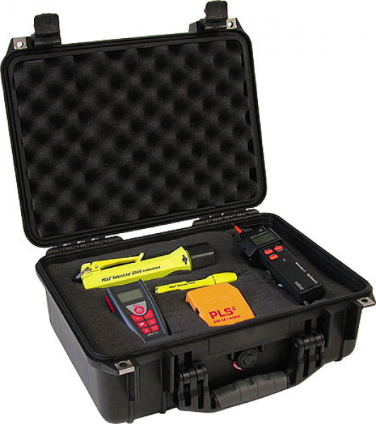 PELI™ Protector Case 1450 mit Schaumstoff schwarz wasserdicht, bruchsicher und staubdicht