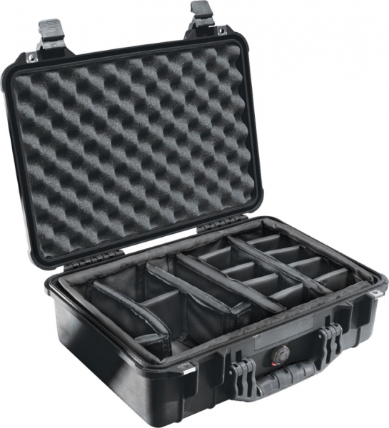 PELI™ Protector Case 1500 leer schwarz wasserdicht, bruchsicher und staubdicht