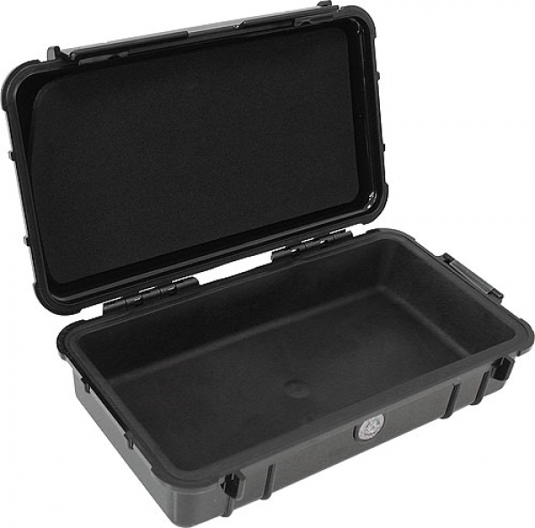 PELI™ MicroCase 1060 schwarzer Boden schwarzer Deckel wasserdicht, bruchsicher und staubdicht