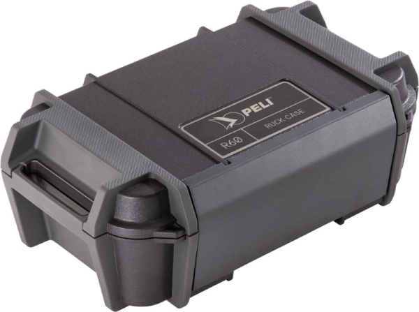 Peli Ruck Case R60 mit Inneneinteiler schwarz 283x174x99 mm