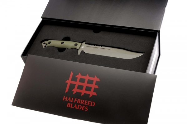 Halfbreed Blades LIK-01 Ranger Green feldmesser