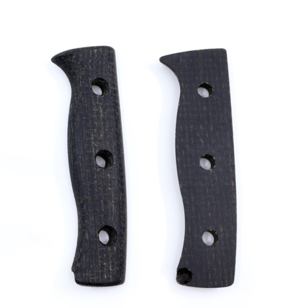 White River Knives Ursus Cub XL Scale Kit Black Burlap