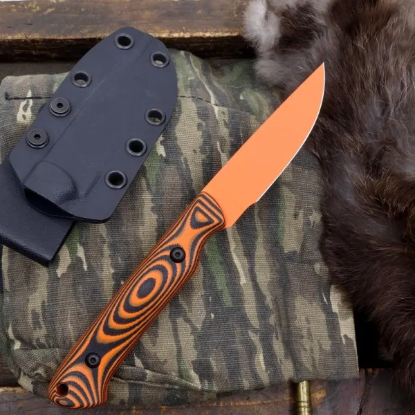 White River Small Game, White River Custom Shop, Small Game MagnaCut, Orange Cerakote Messer, Black Orange G10, White River 2026, Jagdmesser limitiert, edles Custom Messer