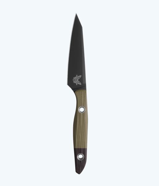 Benchmade 4045BK-01 Paring Knife, OD Green G10