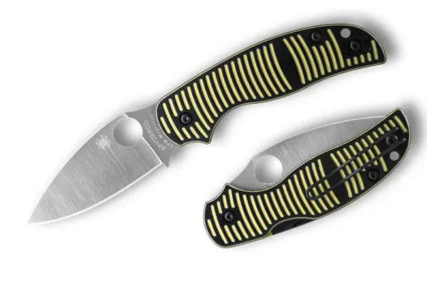 Spyderco Native Chief MagnaCut, C244GPORBK, Native Chief Collector's Edition, CPM Magnacut schwarz, Spyderco Gelb Schwarz G-10, Back Lock, Taktisches XL Messer, Sammlermesser, Com2you-biwak
