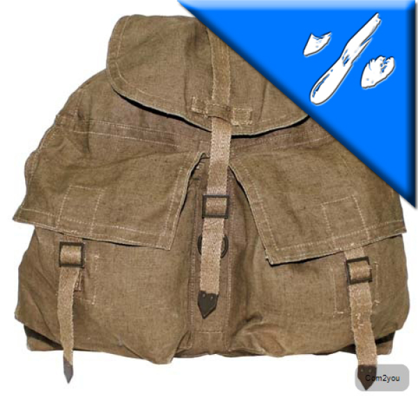 CZ Rucksack Typ 60 mit Y Trageriemen Leder