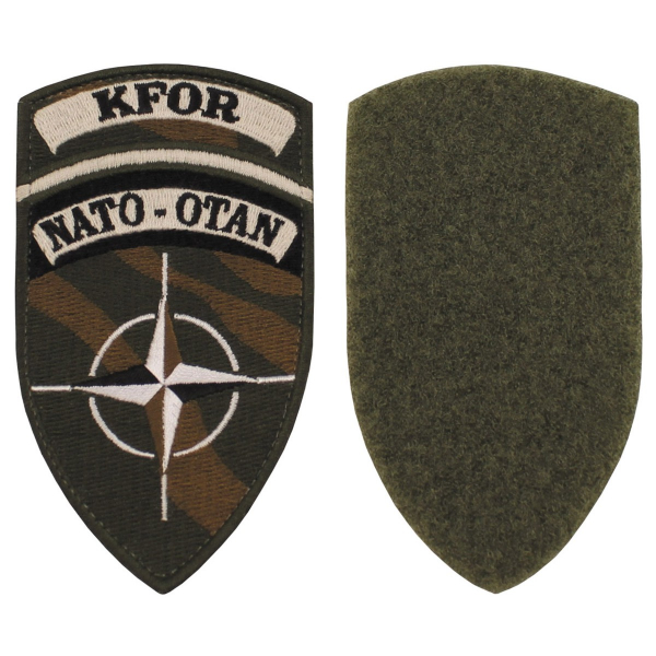 Klettabzeichen "KFOR" NATO-OTAN neu Patch