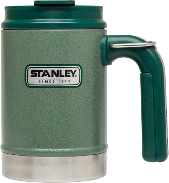Stanley Vacuum Steel Camp Mug 473ml Hammertone Green