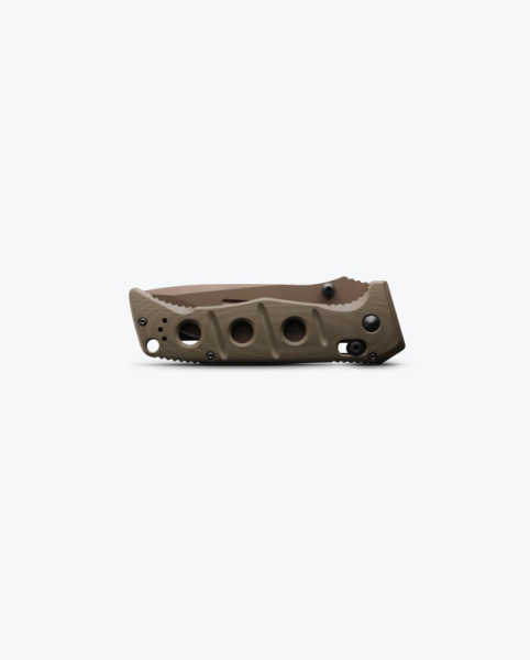 Benchmade 275SFE-04, Benchmade Adamas OD Green, Adamas MagnaCut Serrated, Benchmade Wellenschliff, Tactical Klappmesser, AXIS Lock, robustes Einsatzmesser