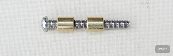 Loveless Niete 1/4 - 6,3mm - Stahl/Messing