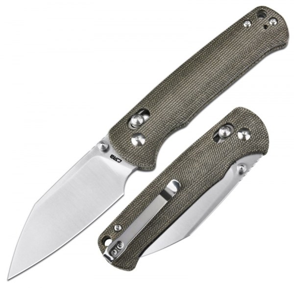 CJRB Knives J1935AK-ODG Hectare AR-SFII Green Micarta