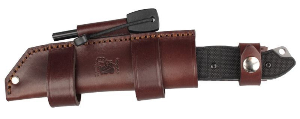 Eickhorn EBK Lederscheide, Messerscheide mit Feuerstahl, Bushcraft Zubehör, Feuerstarter Set, Eickhorn Zubehör, Com2you-biwak, Survival Ausrüstung