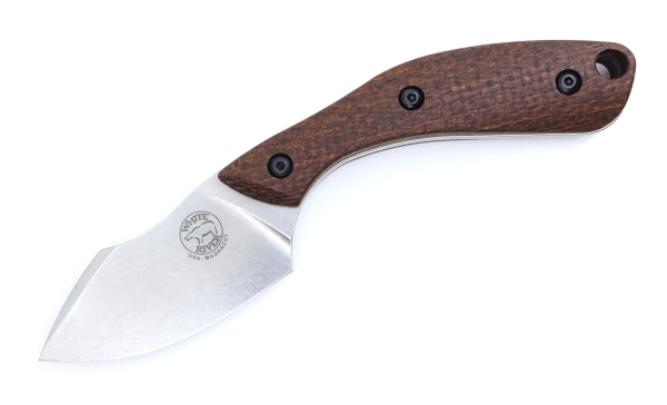 White River Knives Apex Natural Burlap Micarta Magnacut