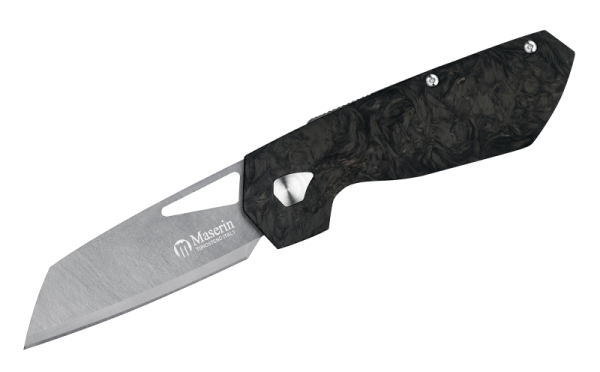 Maserin Messer W1 Wolframcarbid Klinge Black FatCarbon