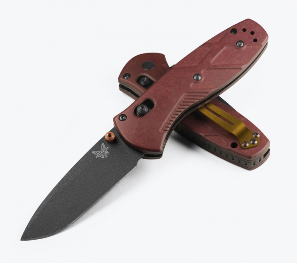 Benchmade 585BK-04 Barrage S30V Redstone Richlite