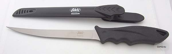 Ahti Fillet Titanium 120