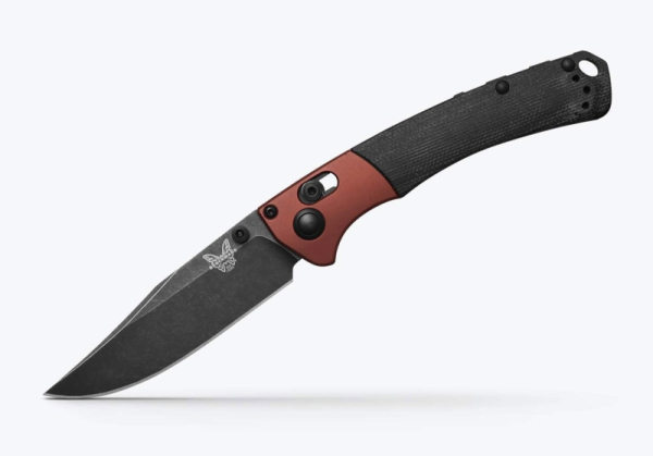 Benchmade 15085BK-04 Mini Crooked River Black Micarta
