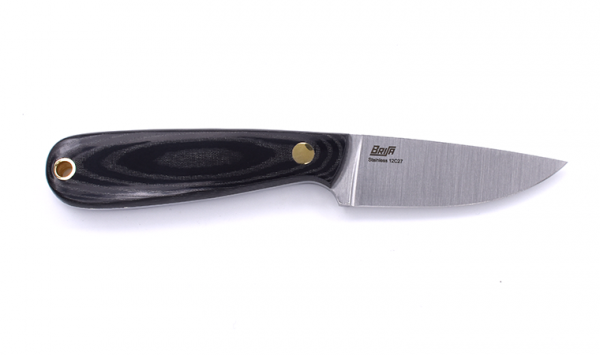 Brisa EnZo Necker Messer 70 Schwarz Flach