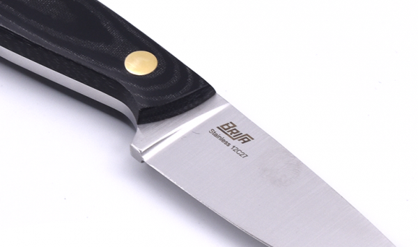 Brisa EnZo Necker Messer 70 Schwarz Flach