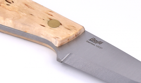 Enzo Brisa Cordknife Bobtail 80 Maserbirke Scandi