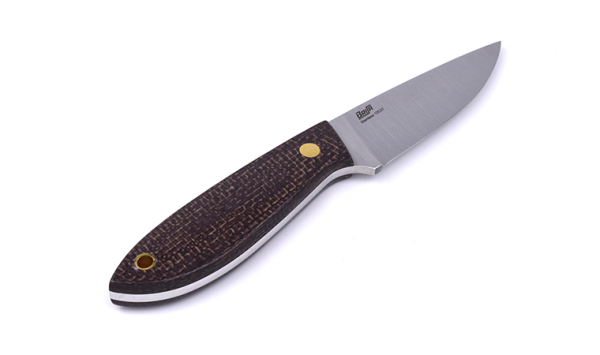 Brisa EnZo Cordknife Bobtail 80 knife Multicarry Bison Micarta