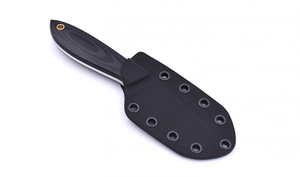 BRISA EnZo Cordknife Bobtail 80 knife Multicarry Black Micarta
