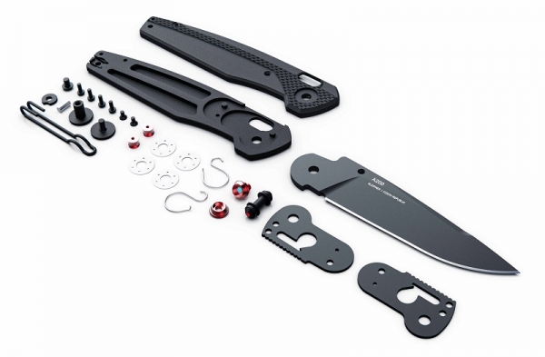 ANV Knives - ACTA NON VERBA -A200 glatte Klinge G10 Sleipner
