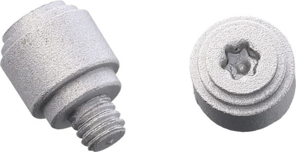 August Engineering Thumb Stud Bugout 535 Silver daumenpin