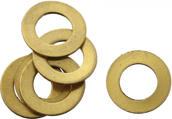 August Engineering Brass Washers Bugout 535 messing